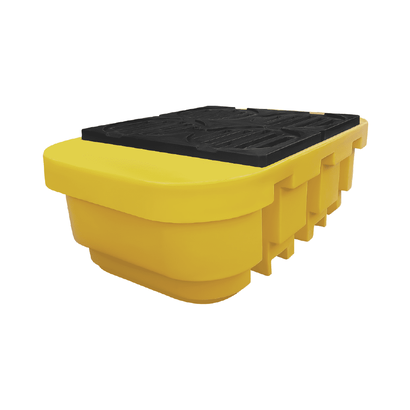 PALLET DE CONTENÇÃO IBC 1000 LITROS - 04 TAMBORES