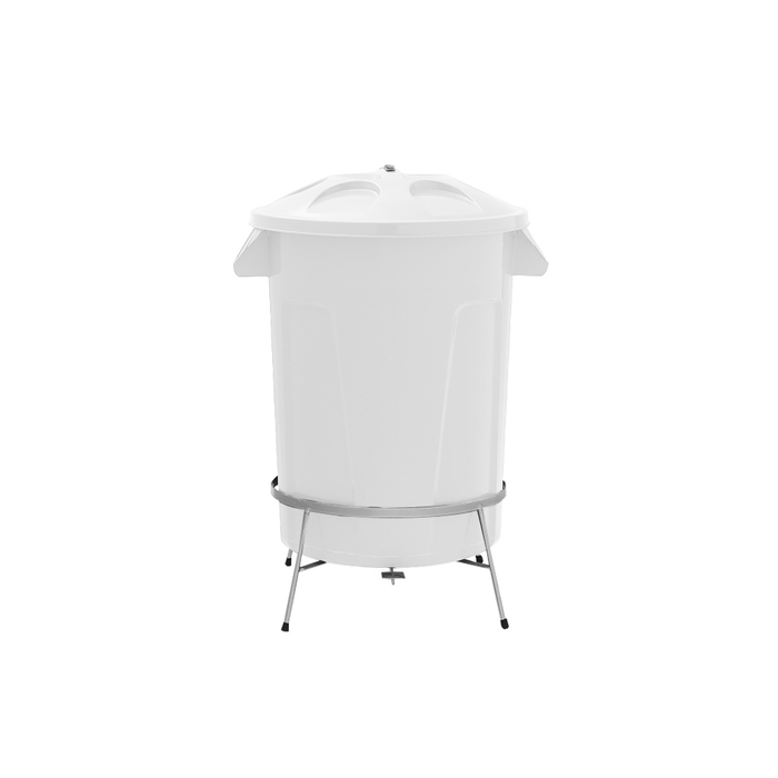 CESTO DE LIXO COM TAMPA 60 LITROS