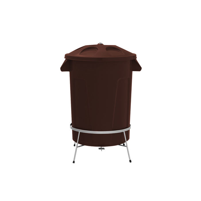 CESTO DE LIXO COM TAMPA 100 LITROS