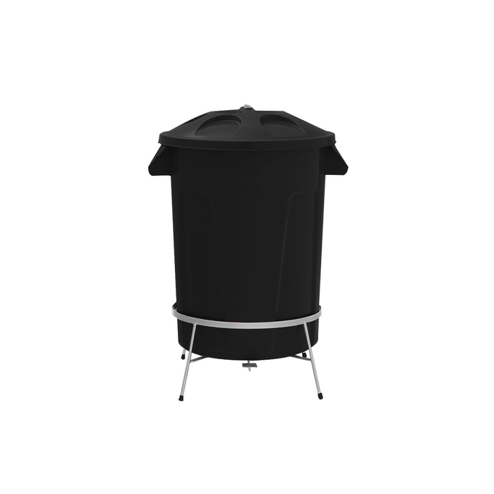 CESTO DE LIXO COM TAMPA 100 LITROS