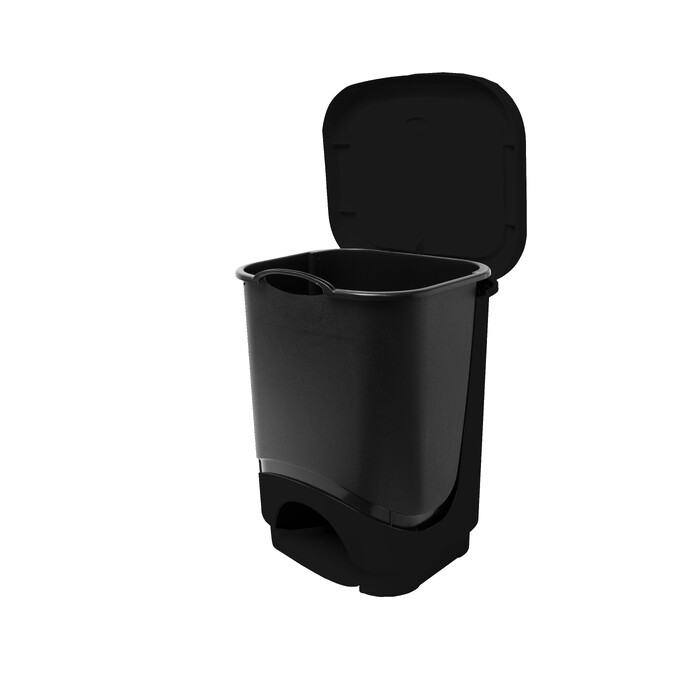 LIXEIRA COM PEDAL E CESTO REMOVÍVEL 8 LITROS