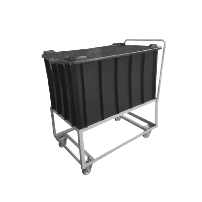 CAIXA ORGANIZADORA COM CARRINHO 180 LITROS 