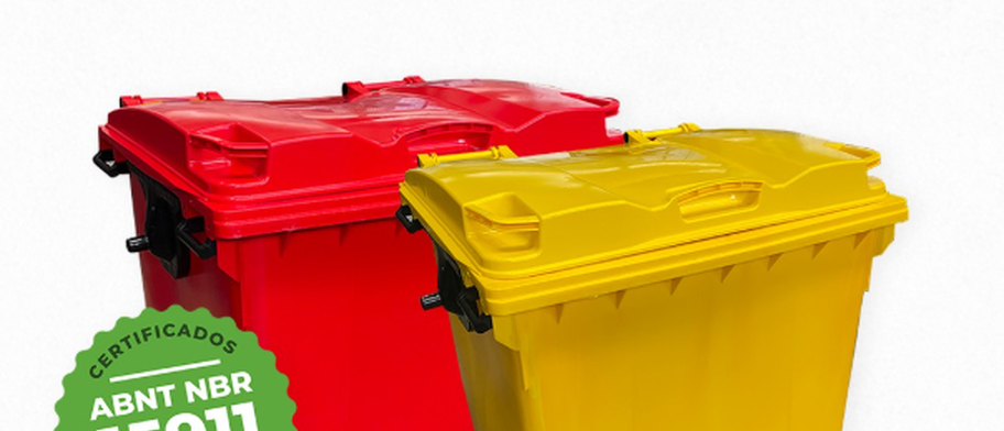 Conteiner 100l Lar Plásticos, agora tem CERTIFICAÇÃO ABNT! 